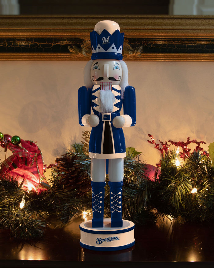 Milwaukee Brewers Team Spirit Nutcracker FOCO - FOCO.com