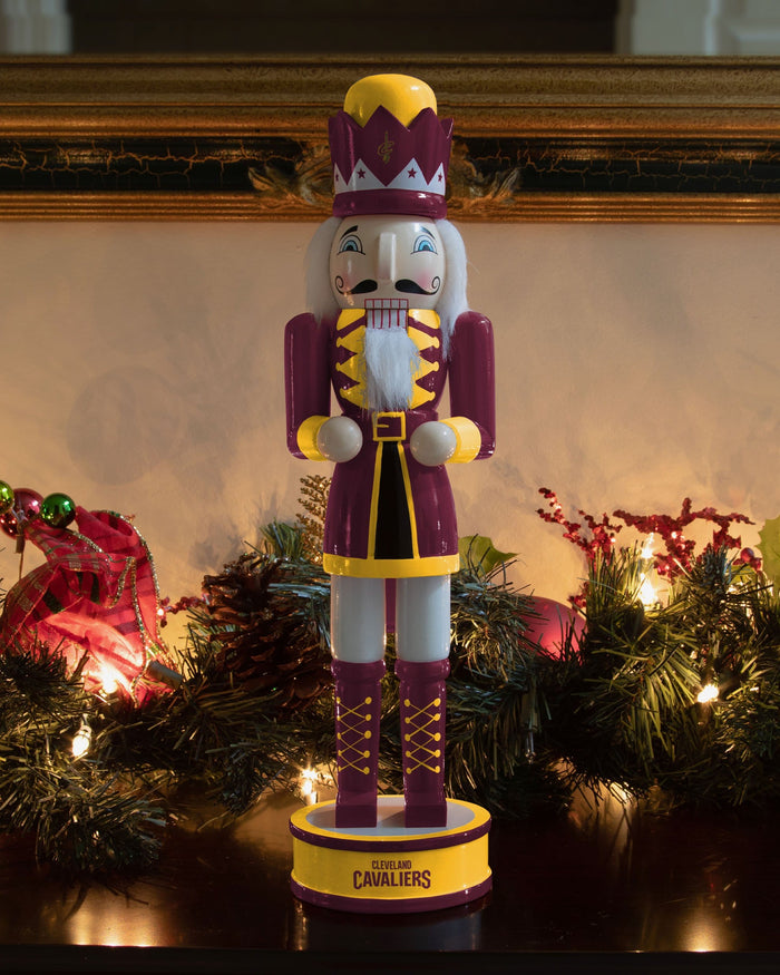 Cleveland Cavaliers Team Spirit Nutcracker FOCO - FOCO.com