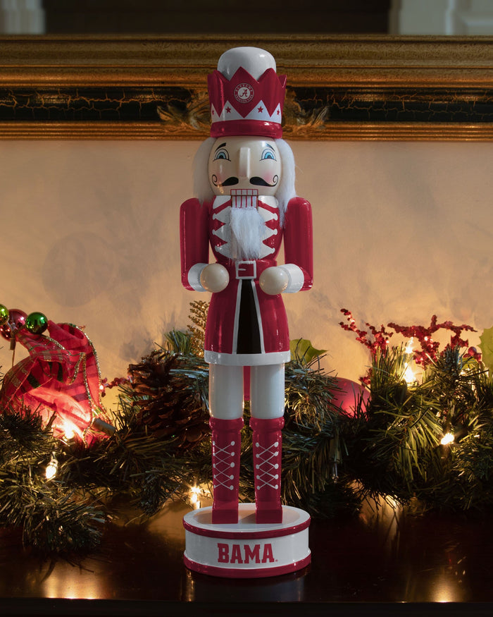 Alabama Crimson Tide Team Spirit Nutcracker FOCO - FOCO.com