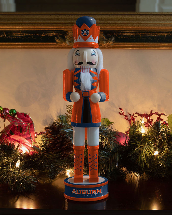 Auburn Tigers Team Spirit Nutcracker FOCO - FOCO.com