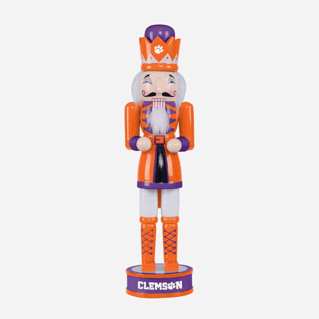 Clemson Tigers Team Spirit Nutcracker FOCO - FOCO.com