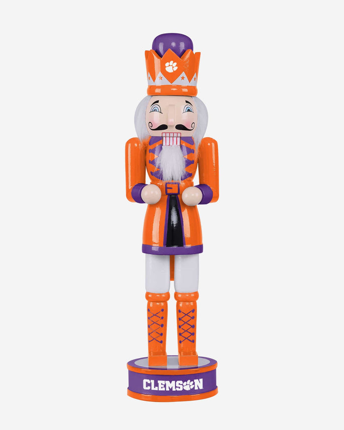 Clemson Tigers Team Spirit Nutcracker FOCO - FOCO.com