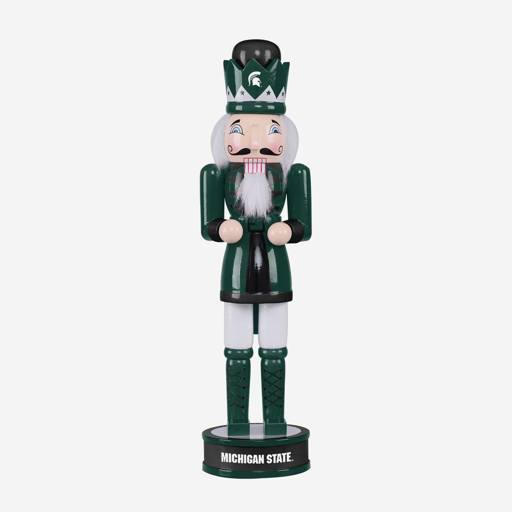 Michigan State Spartans Team Spirit Nutcracker FOCO - FOCO.com