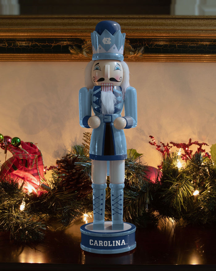 North Carolina Tar Heels Team Spirit Nutcracker FOCO - FOCO.com