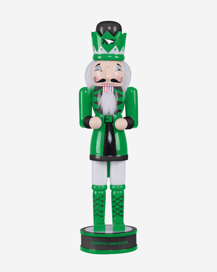 North Dakota Fighting Hawks Team Spirit Nutcracker FOCO - FOCO.com