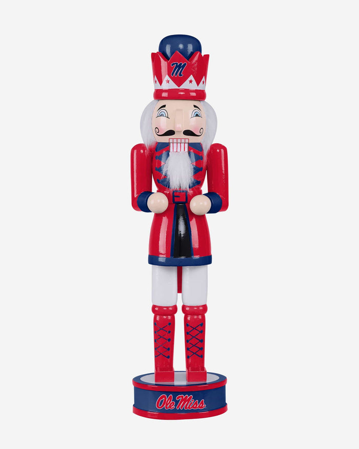 Ole Miss Rebels Team Spirit Nutcracker FOCO - FOCO.com