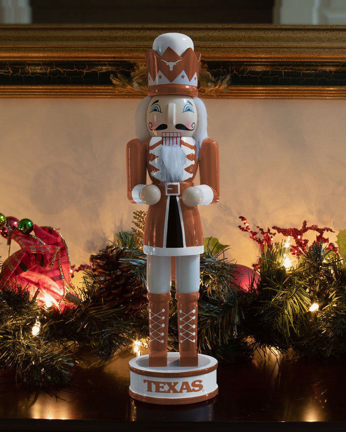 Texas Longhorns Team Spirit Nutcracker FOCO - FOCO.com