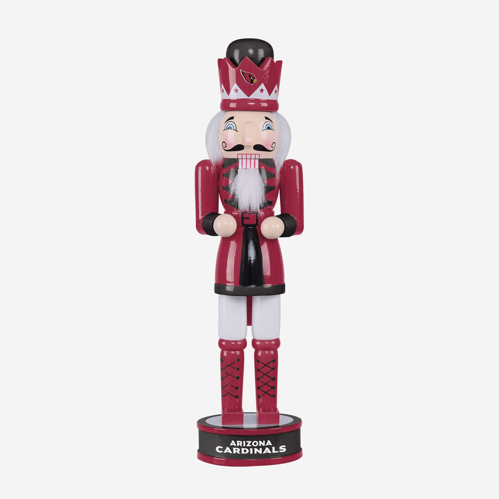 Arizona Cardinals Team Spirit Nutcracker FOCO - FOCO.com