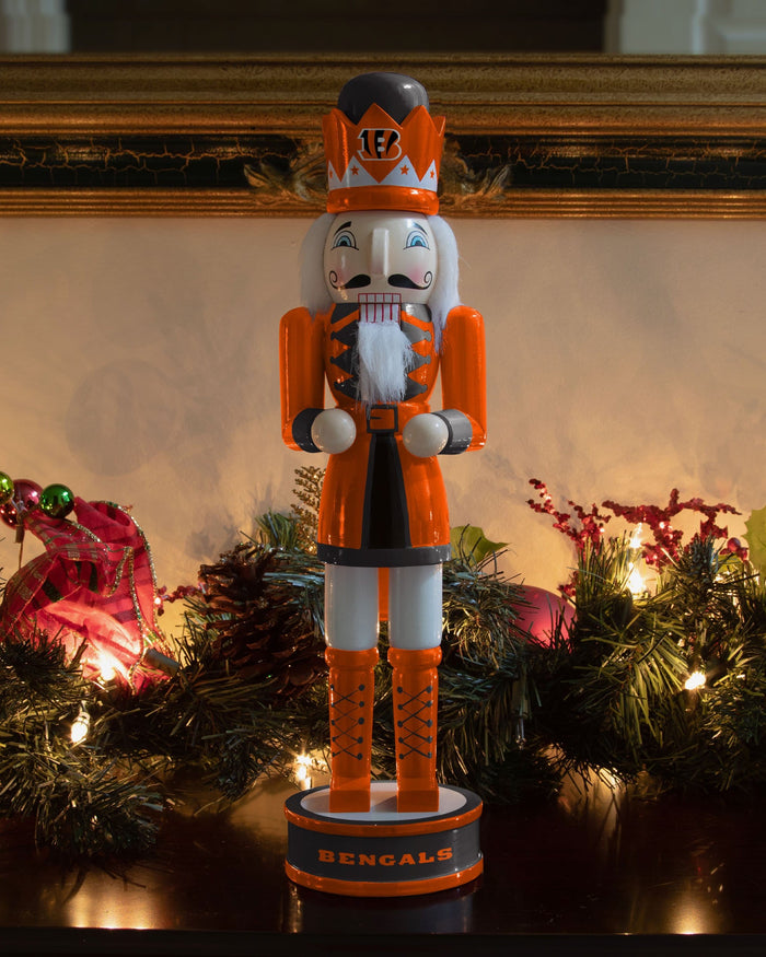 Cincinnati Bengals Team Spirit Nutcracker FOCO - FOCO.com