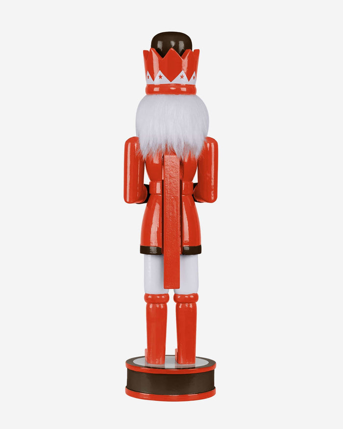 Cleveland Browns Team Spirit Nutcracker FOCO - FOCO.com