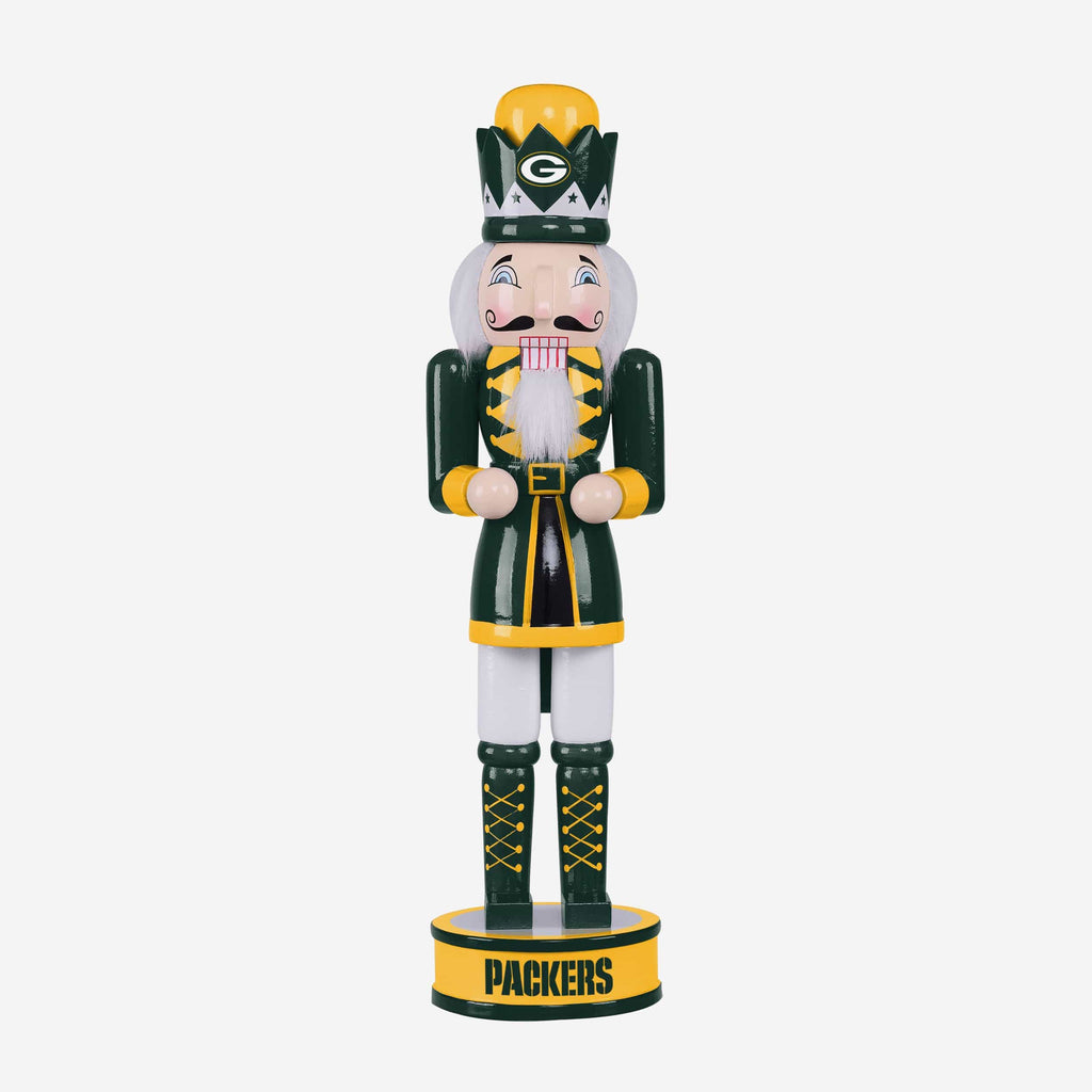 Green Bay Packers Team Spirit Nutcracker FOCO - FOCO.com