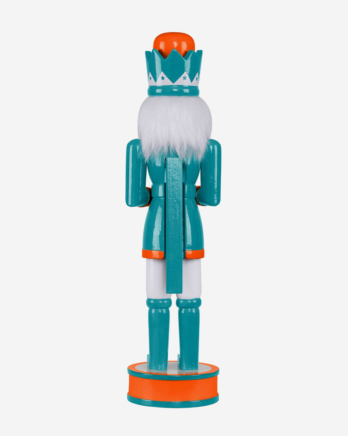 Miami Dolphins Team Spirit Nutcracker FOCO - FOCO.com