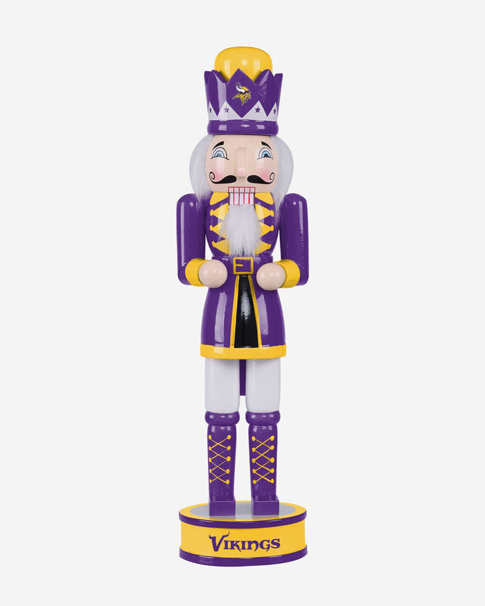 Minnesota Vikings Holiday Nutcracker FOCO - FOCO.com