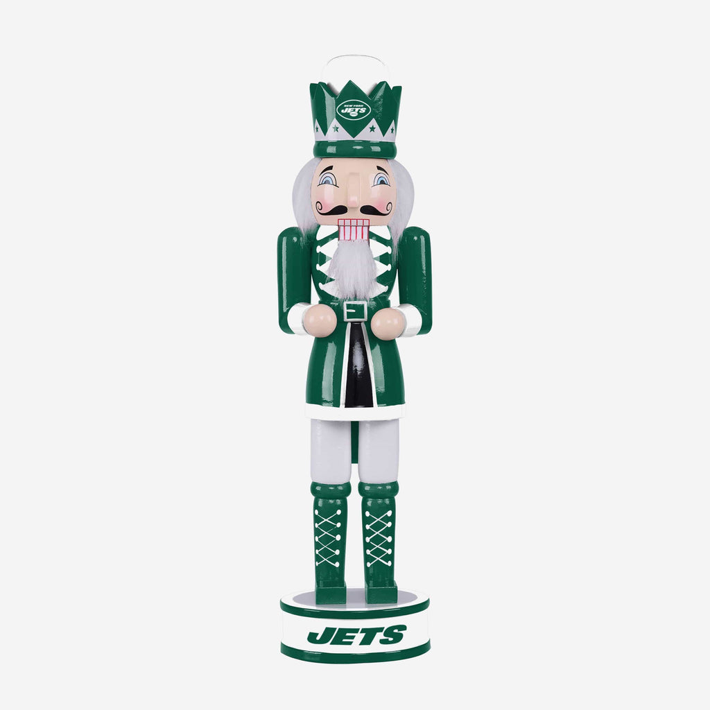 New York Jets Team Spirit Nutcracker FOCO - FOCO.com