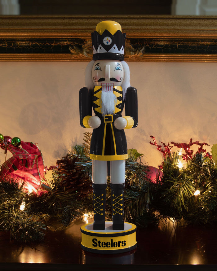 Pittsburgh Steelers Holiday Nutcracker FOCO - FOCO.com