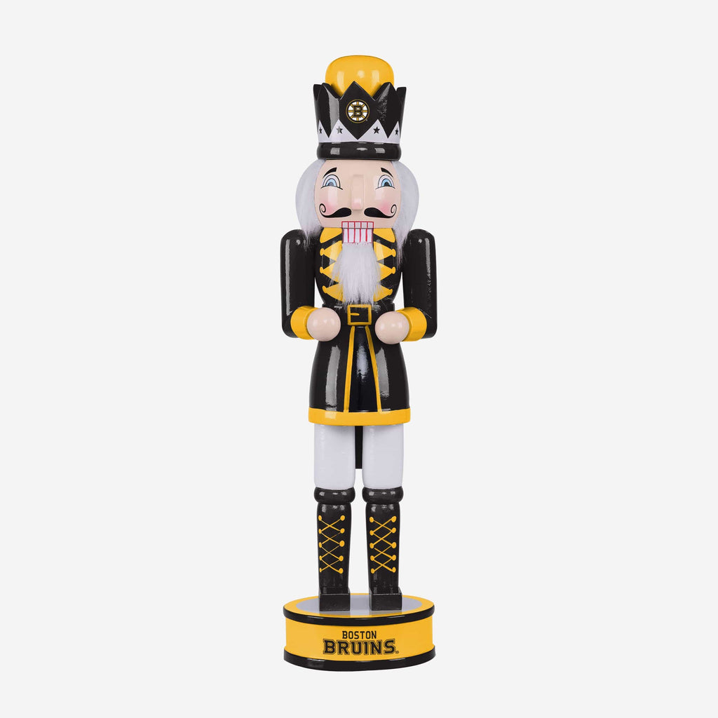 Boston Bruins Team Spirit Nutcracker FOCO - FOCO.com