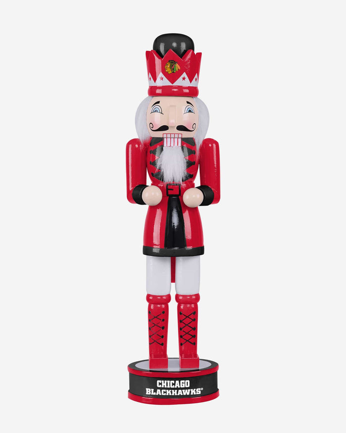 Chicago Blackhawks Team Spirit Nutcracker FOCO - FOCO.com