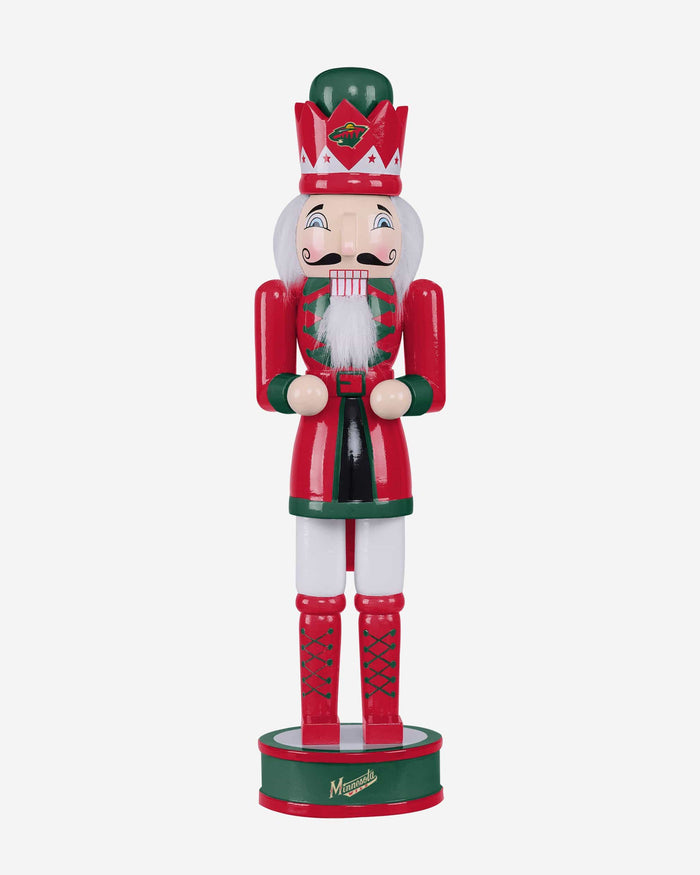 Minnesota Wild Team Spirit Nutcracker FOCO - FOCO.com