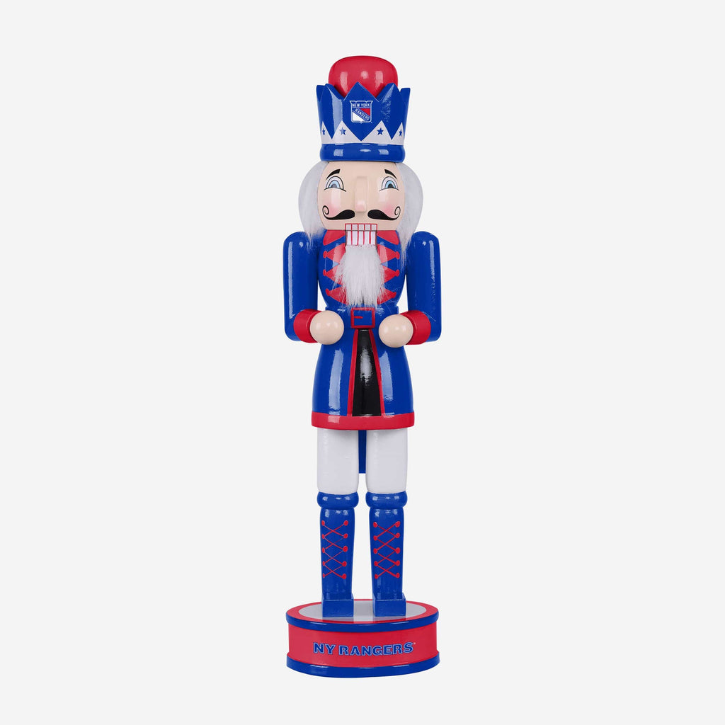 New York Rangers Team Spirit Nutcracker FOCO - FOCO.com