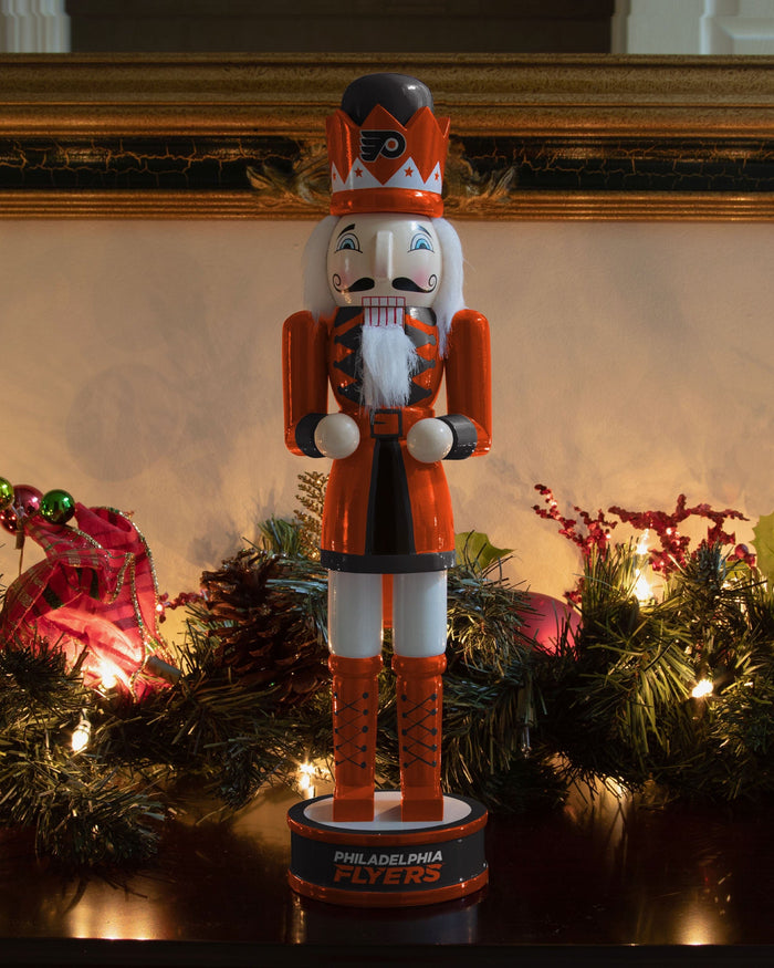 Philadelphia Flyers Team Spirit Nutcracker FOCO - FOCO.com