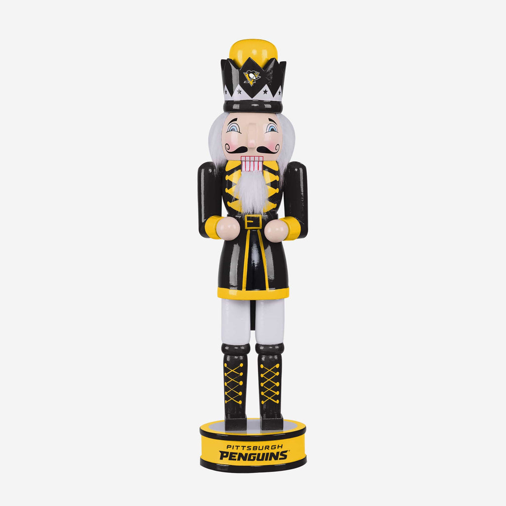 Pittsburgh Penguins Team Spirit Nutcracker FOCO - FOCO.com