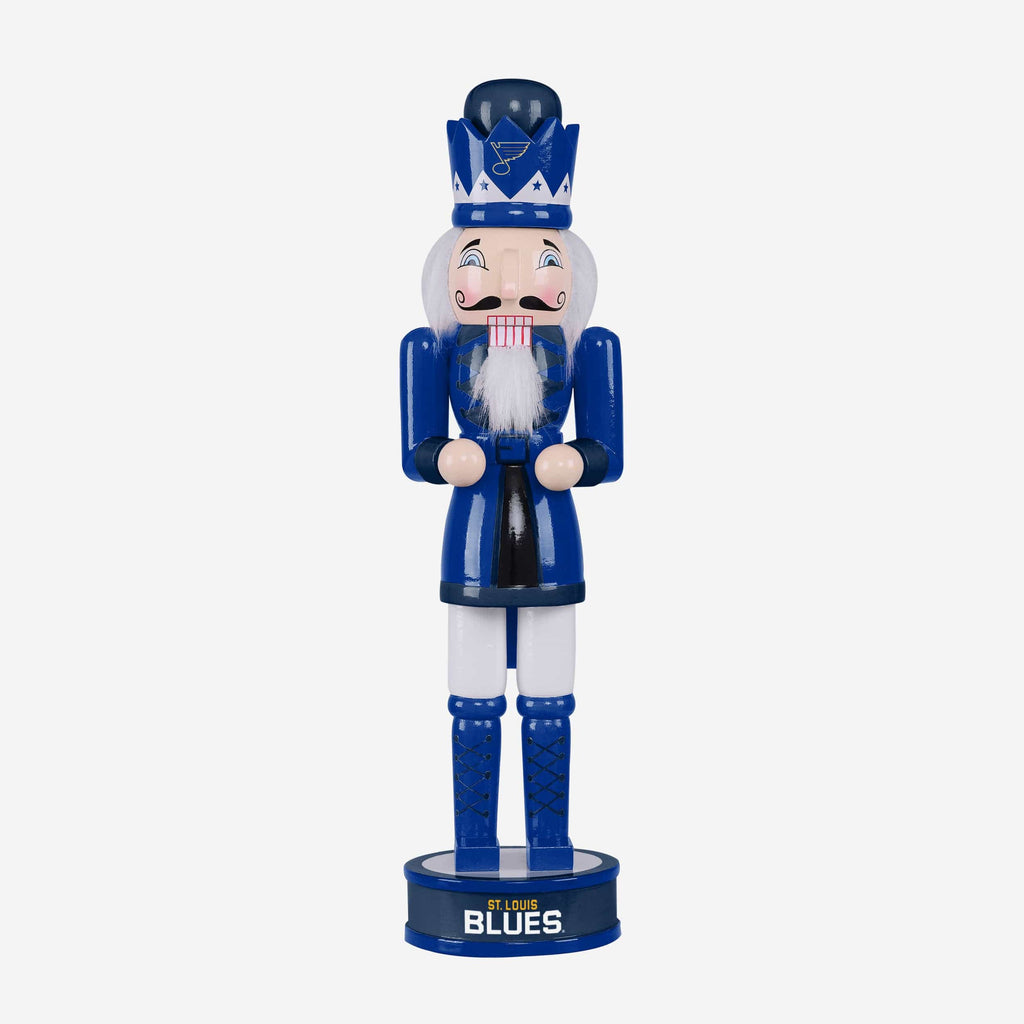 St Louis Blues Team Spirit Nutcracker FOCO - FOCO.com