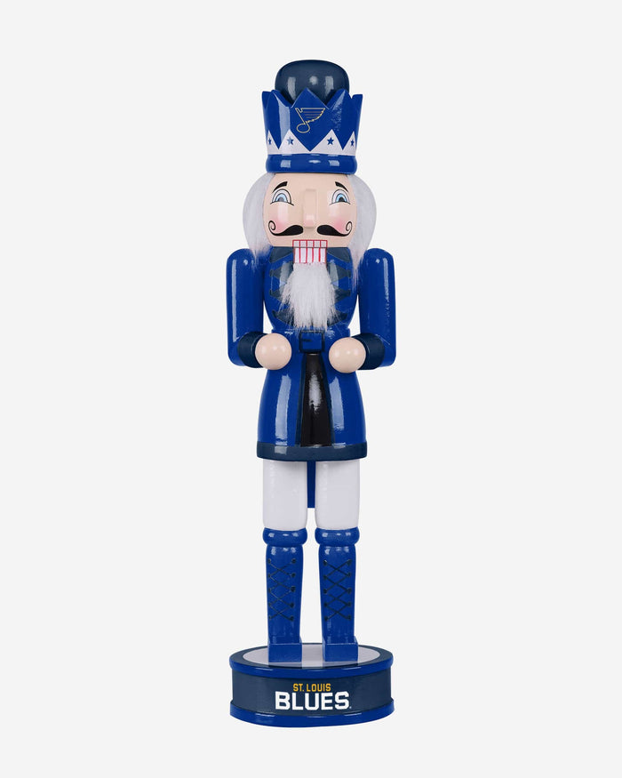 St Louis Blues Team Spirit Nutcracker FOCO - FOCO.com