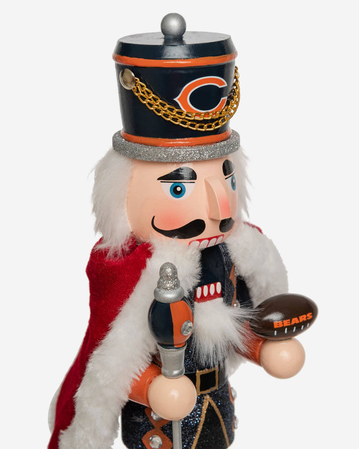 Chicago Bears Glitter Nutcracker FOCO - FOCO.com