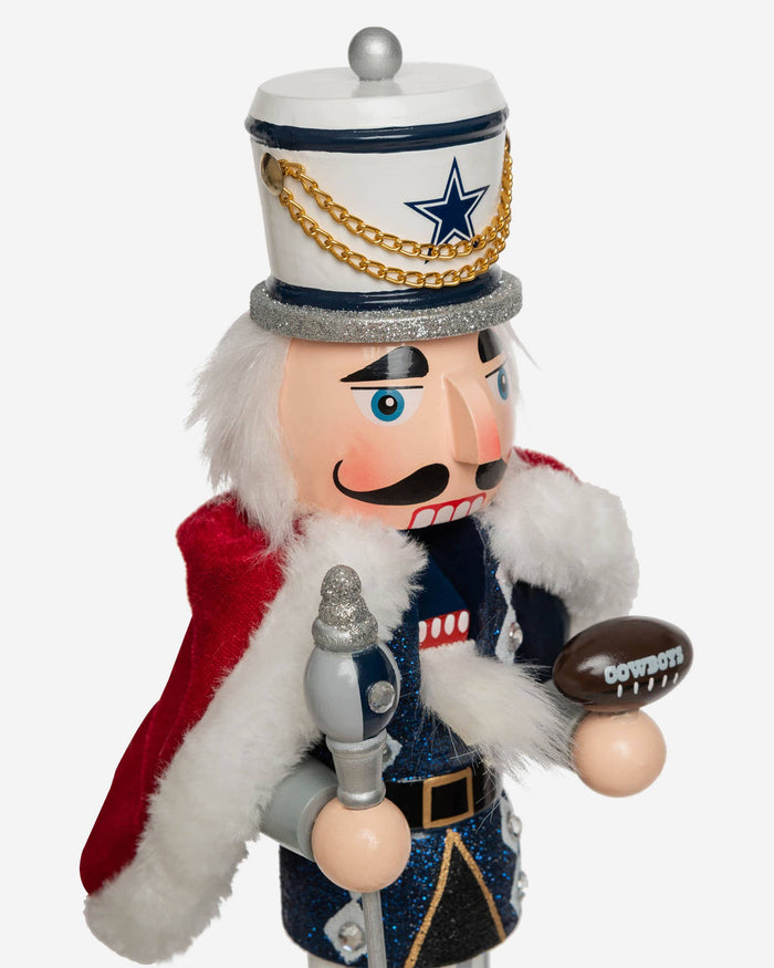 Dallas Cowboys Glitter Nutcracker FOCO - FOCO.com