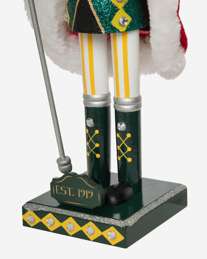 Green Bay Packers Glitter Nutcracker FOCO - FOCO.com