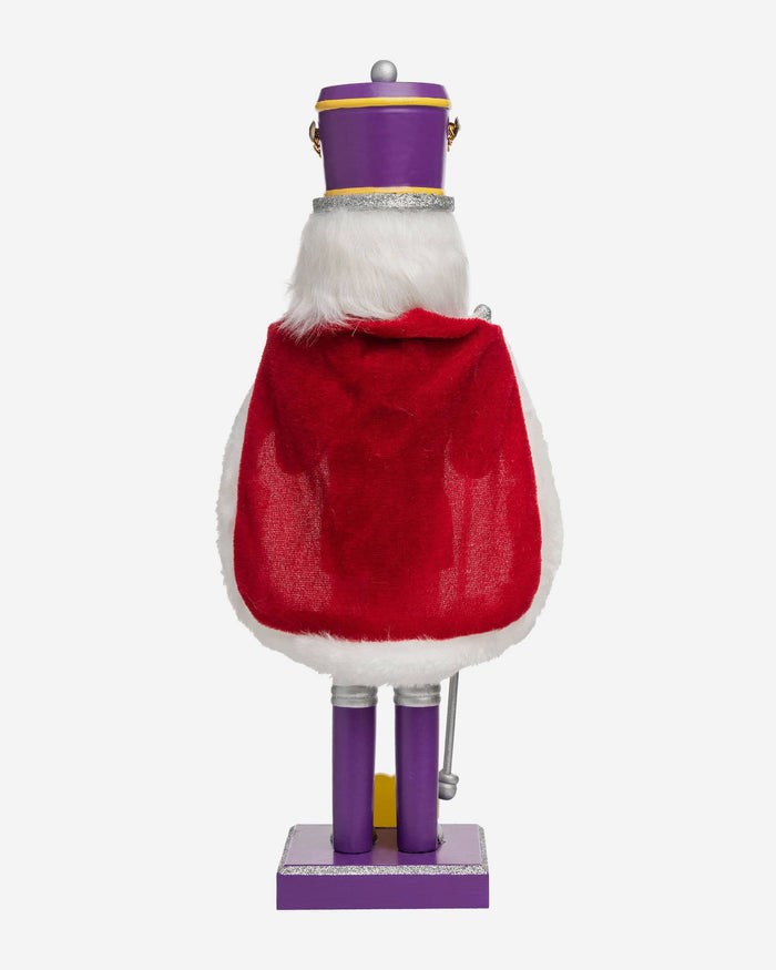 Minnesota Vikings Glitter Nutcracker FOCO - FOCO.com