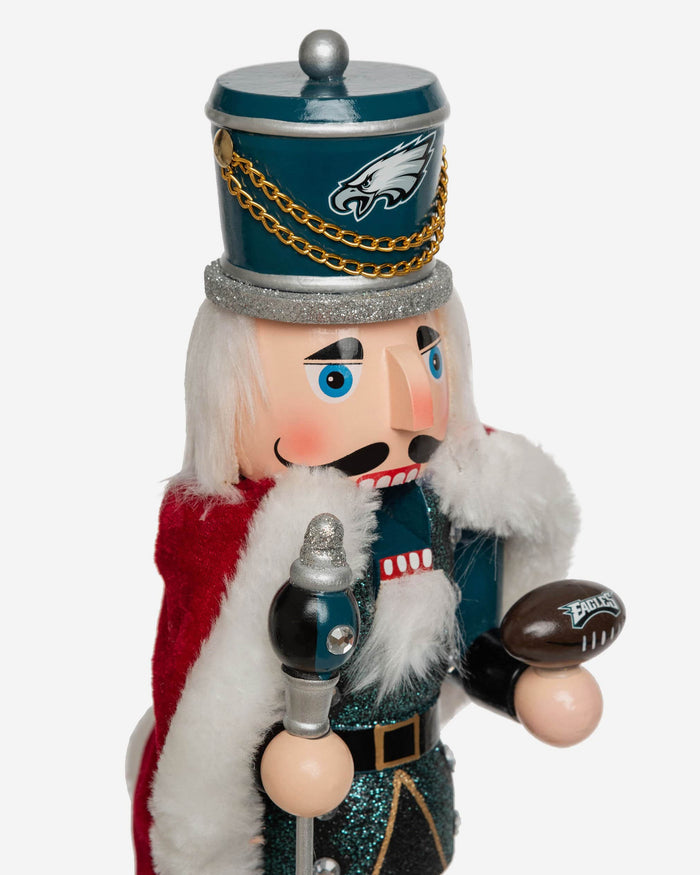 Philadelphia Eagles Glitter Nutcracker FOCO - FOCO.com