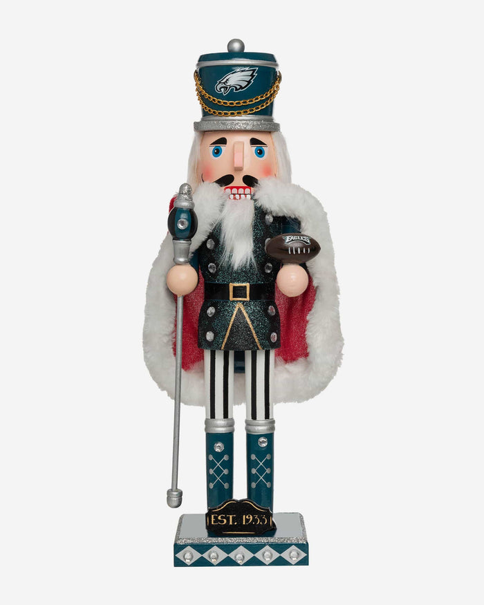 Philadelphia Eagles Glitter Nutcracker FOCO - FOCO.com