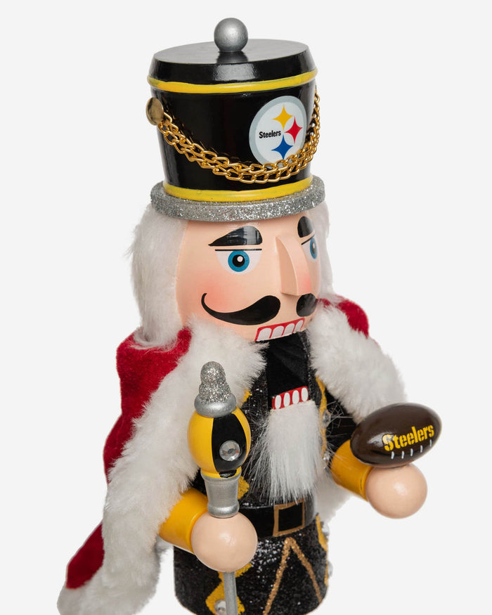 Pittsburgh Steelers Glitter Nutcracker FOCO - FOCO.com