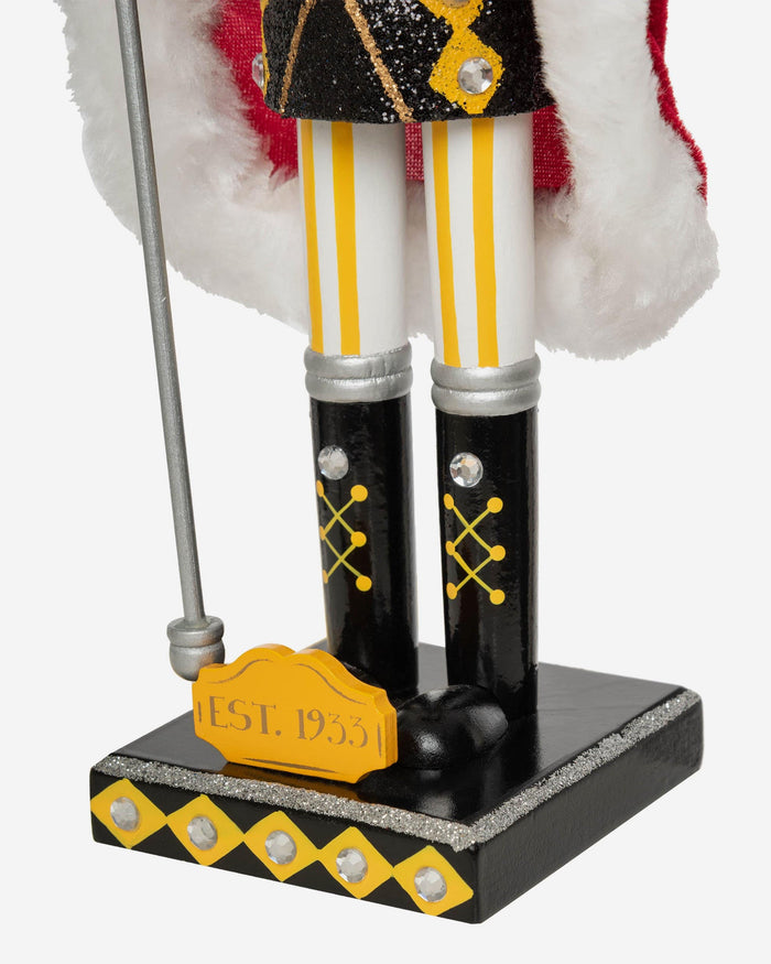 Pittsburgh Steelers Glitter Nutcracker FOCO - FOCO.com