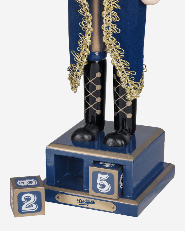 Los Angeles Dodgers Countdown Nutcracker FOCO - FOCO.com