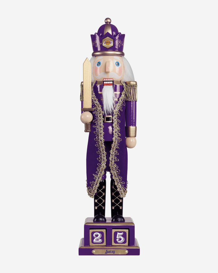 Los Angeles Lakers Countdown Nutcracker FOCO - FOCO.com