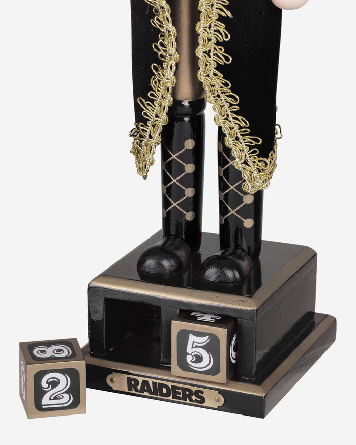 Las Vegas Raiders Countdown Nutcracker FOCO - FOCO.com