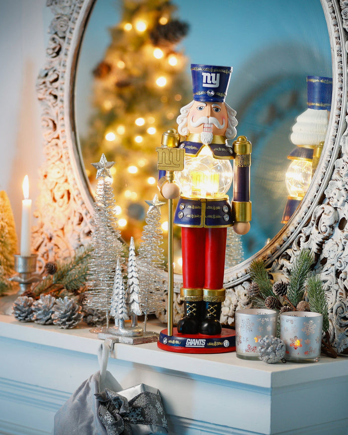 New York Giants Light Up Nutcracker FOCO - FOCO.com