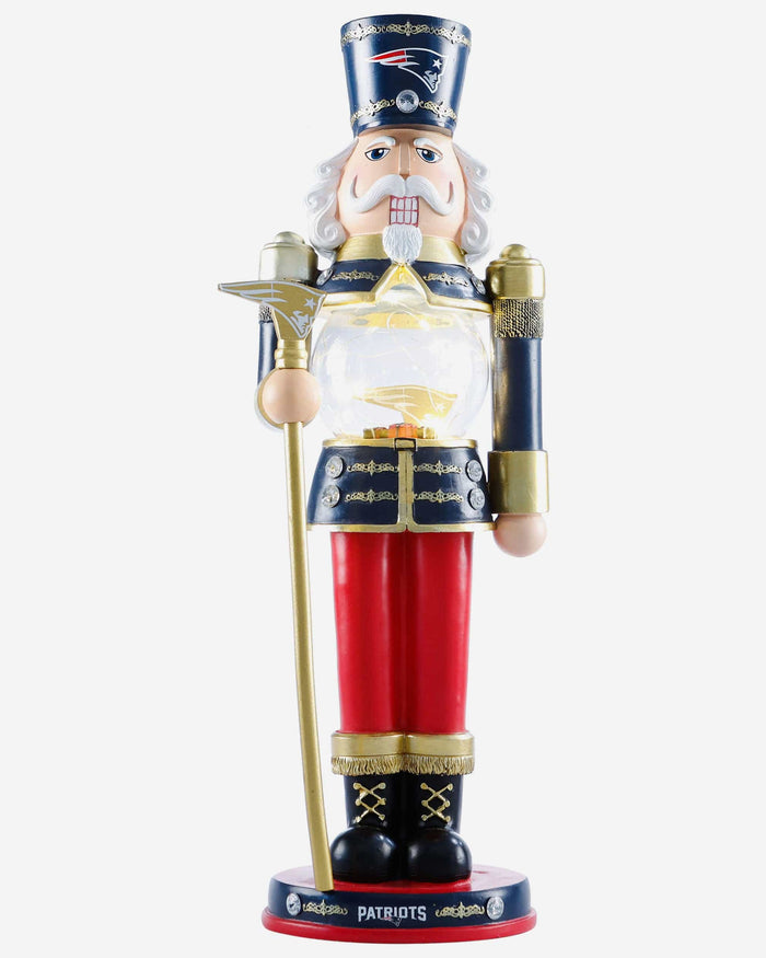 New England Patriots Light Up Nutcracker FOCO - FOCO.com