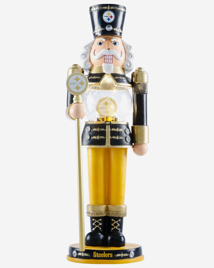 Pittsburgh Steelers Light Up Nutcracker FOCO - FOCO.com