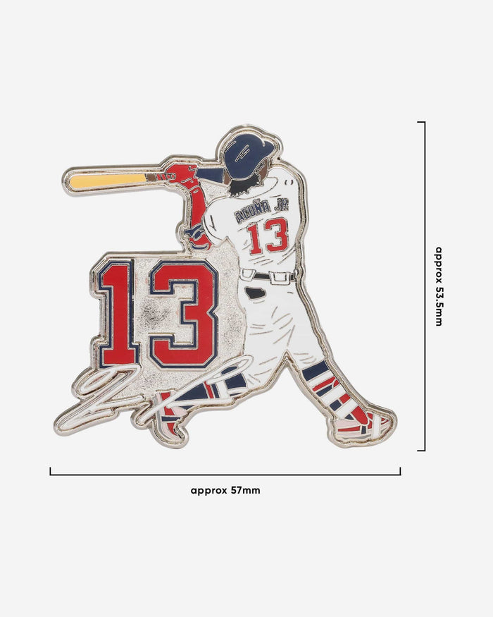 Ronald Acuna Atlanta Braves Pro Pinz FOCO - FOCO.com