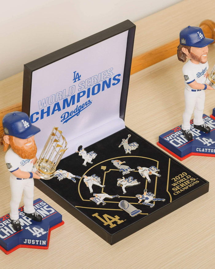 Los Angeles Dodgers 2020 World Series Champions Pro Pinz Set FOCO - FOCO.com