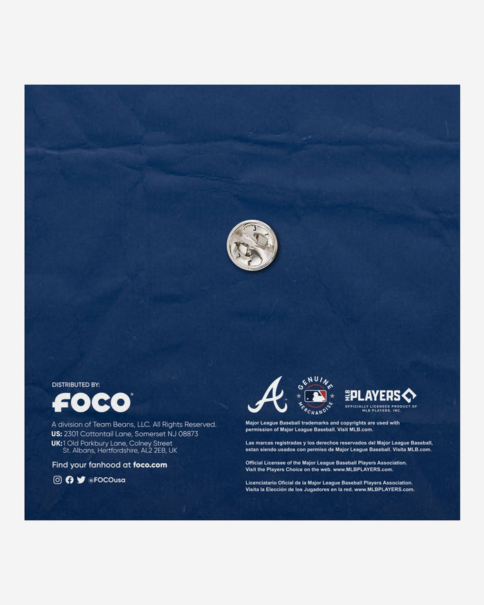 Joc Pederson Atlanta Braves Comic Single Pin FOCO - FOCO.com