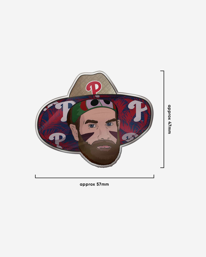 Bryce Harper Philadelphia Phillies Homer Hat Single Pin FOCO - FOCO.com