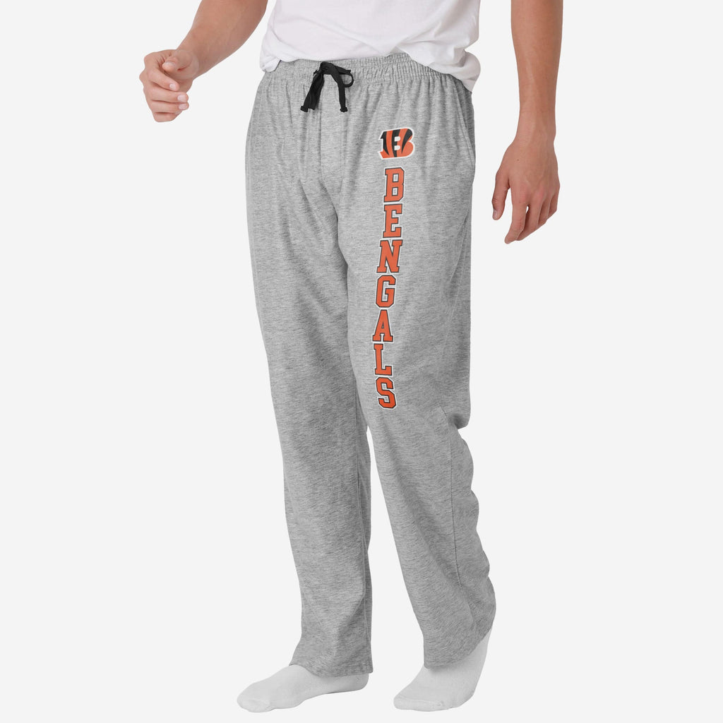 Cincinnati Bengals Athletic Gray Lounge Pants FOCO S - FOCO.com