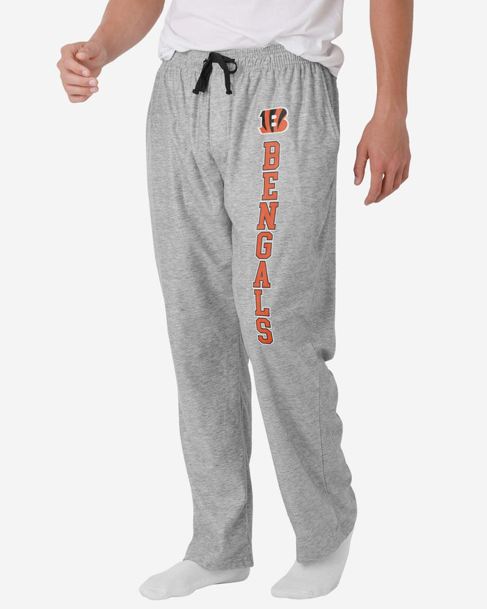 Cincinnati Bengals Athletic Gray Lounge Pants FOCO S - FOCO.com