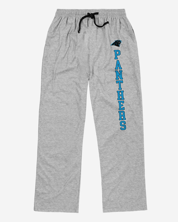 Carolina Panthers Athletic Gray Lounge Pants FOCO - FOCO.com