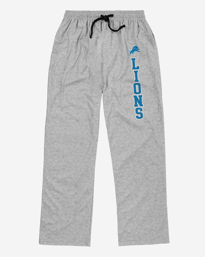 Detroit Lions Athletic Gray Lounge Pants FOCO - FOCO.com