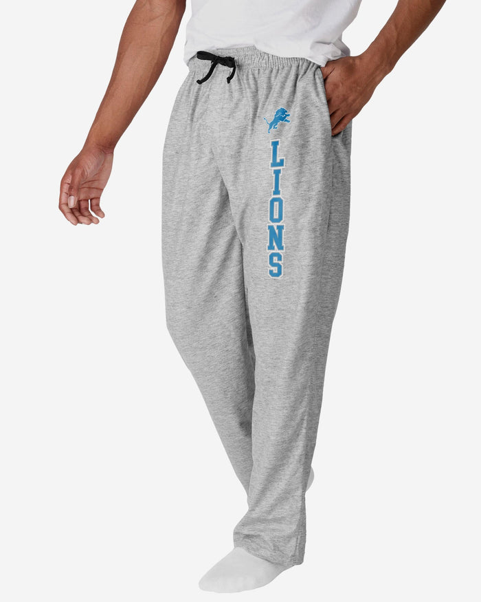 Detroit Lions Athletic Gray Lounge Pants FOCO S - FOCO.com